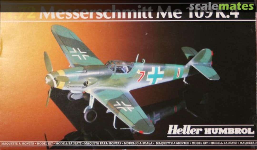 Boxart Messerschmitt Me 109K.4 80229 Heller Humbrol