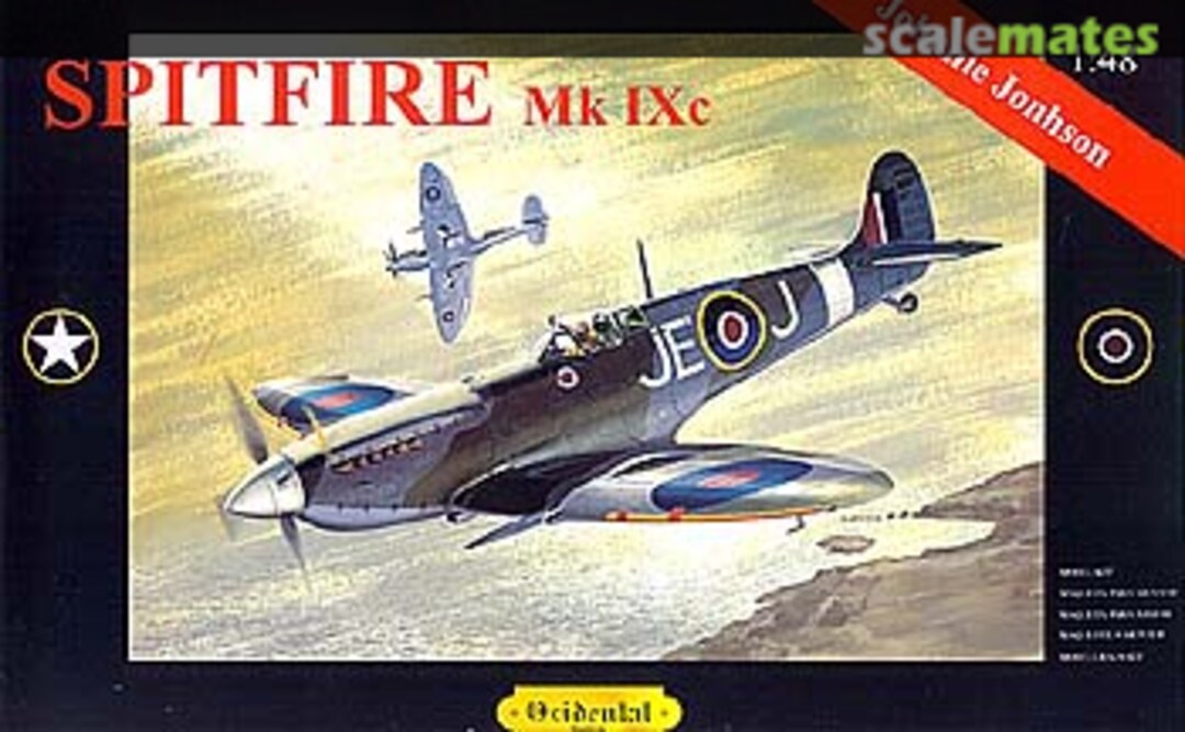 Boxart Spitfire Mk IXc 0212 Ocidental Réplicas