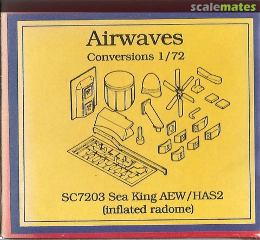 Boxart Westland Sea King AEW Mk.2A/HAS.2 SC7203 Airwaves