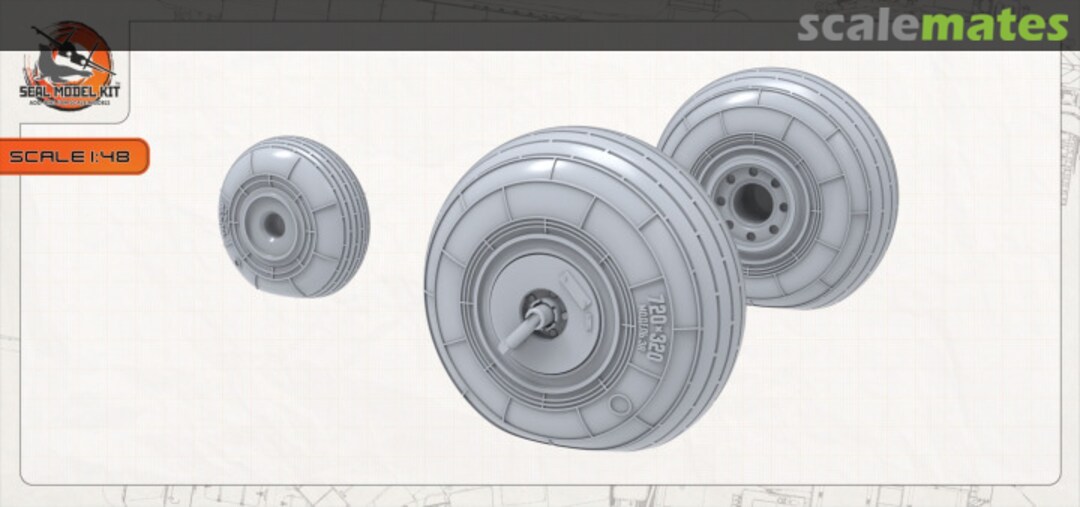 Boxart Mi-28 wheels on load SMK48062 Seal Model Kit