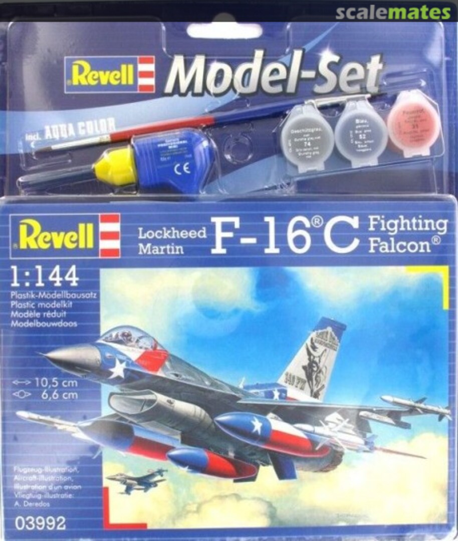 Boxart Lockheed Martin F-16C Fighting Falcon 63992 Revell