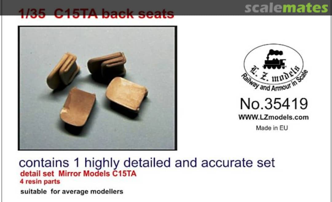 Boxart C15TA back seats 35419 L.Z. Models