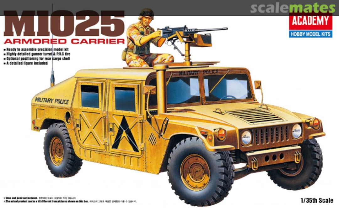 Boxart M1025 Armoured Carrier 13241 Academy