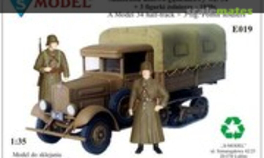 1:35 Model 34 half-track (S-Model (Poland) E019)