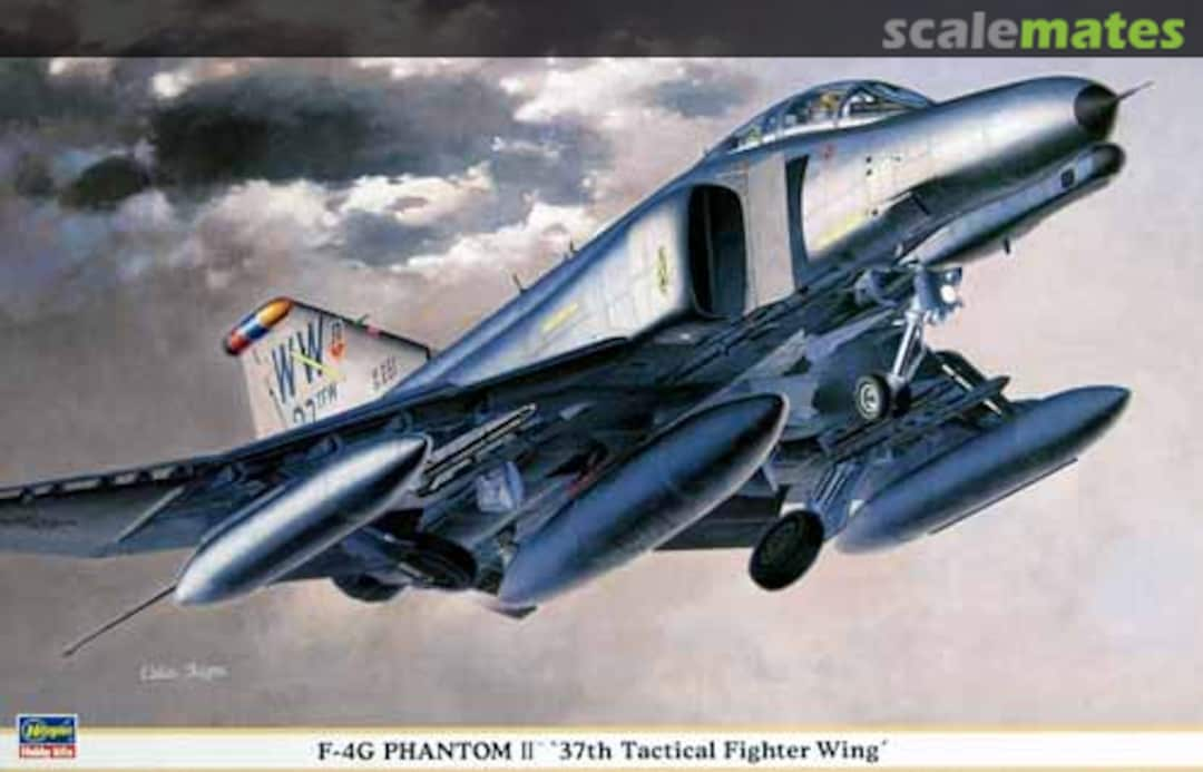 Boxart F-4G Phantom II `37th Tactical Fighter Wing´ 09672 Hasegawa