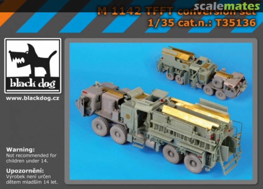 Boxart M1142 TFFT Conversion Set T35136 Black Dog