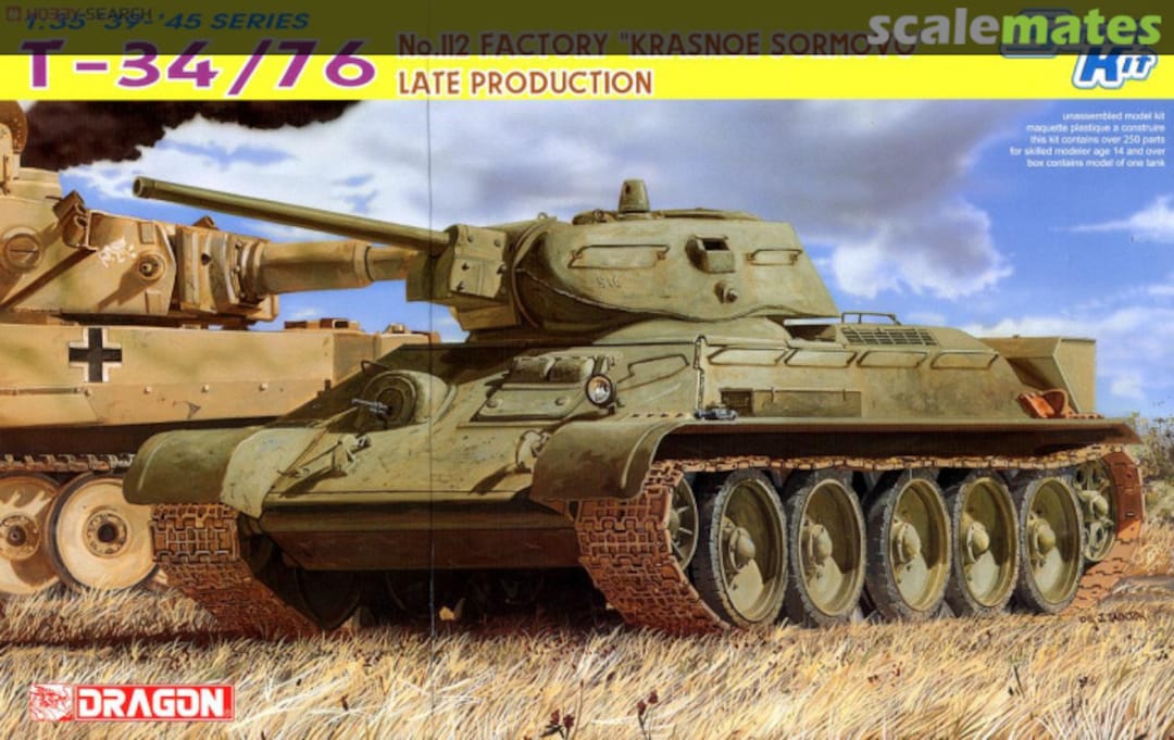 Boxart T-34/76 Model 1942 6479 Dragon