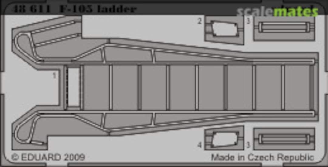 Boxart F-105 ladder 48611 Eduard