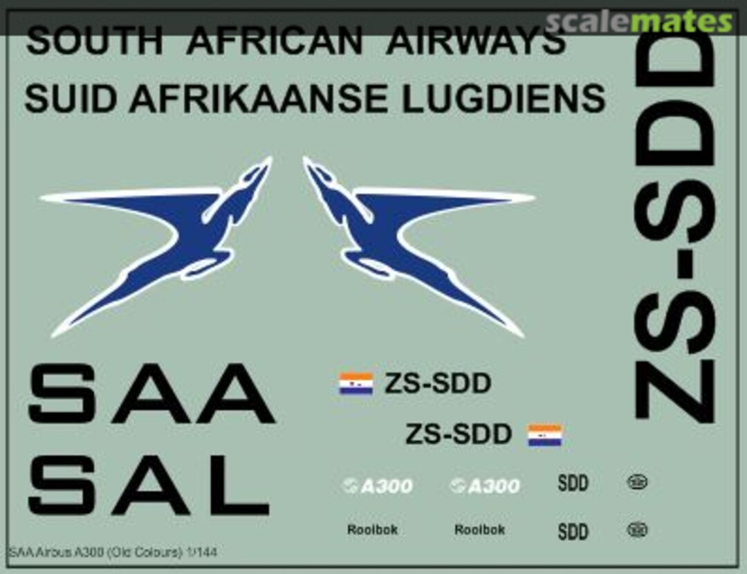 Boxart Airbus A300 MAV-144024 MAV Decals