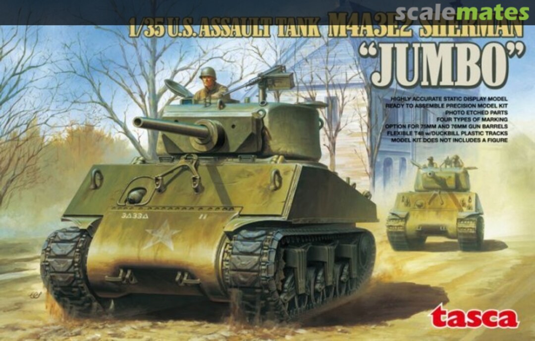 Boxart M4A3E2 Sherman 35-021 Tasca