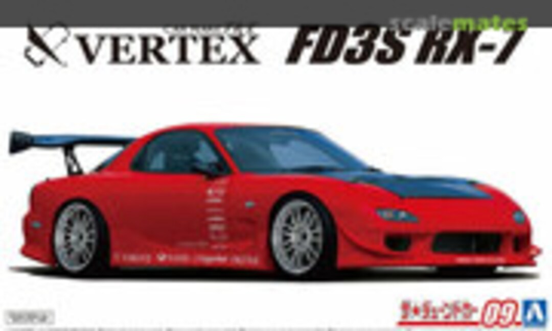 1:24 Vertex FD3S RX-7 '99 (Aoshima 058398)