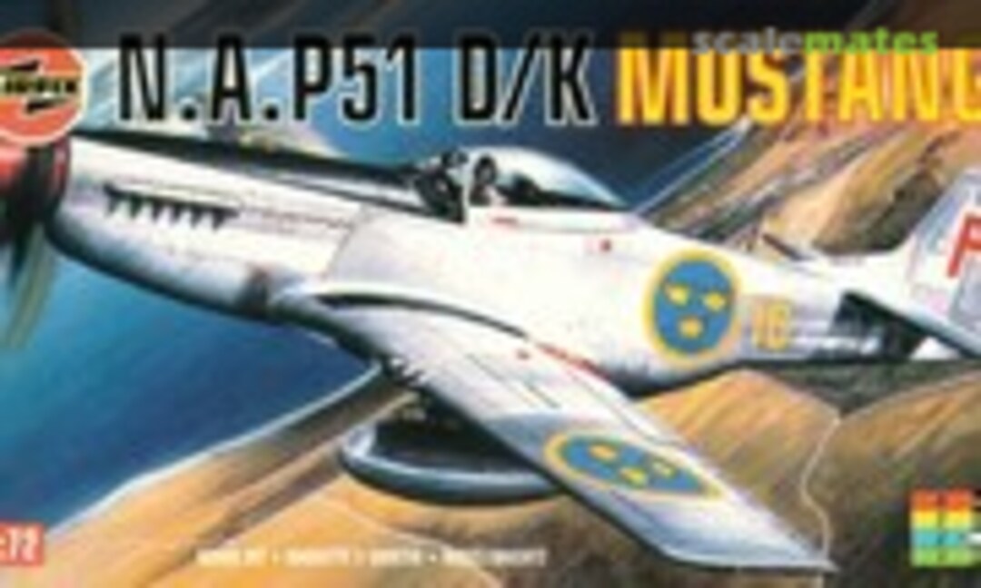 1:72 N.A. P51 D/K Mustang (Airfix 02098)