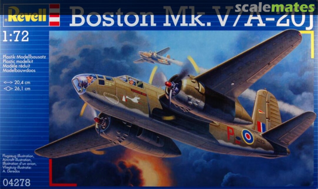 Boxart Boston Mk.V/A-20J 04278 Revell