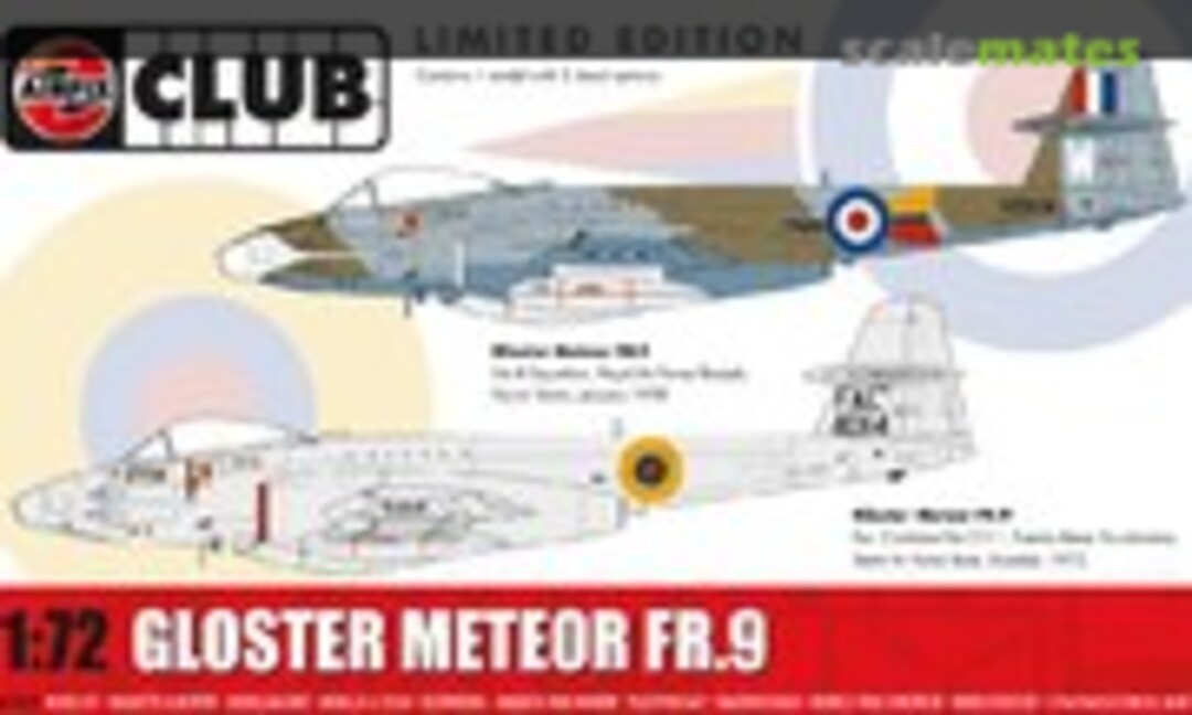 1:72 Gloster Meteor FR.9 (Airfix A73015)