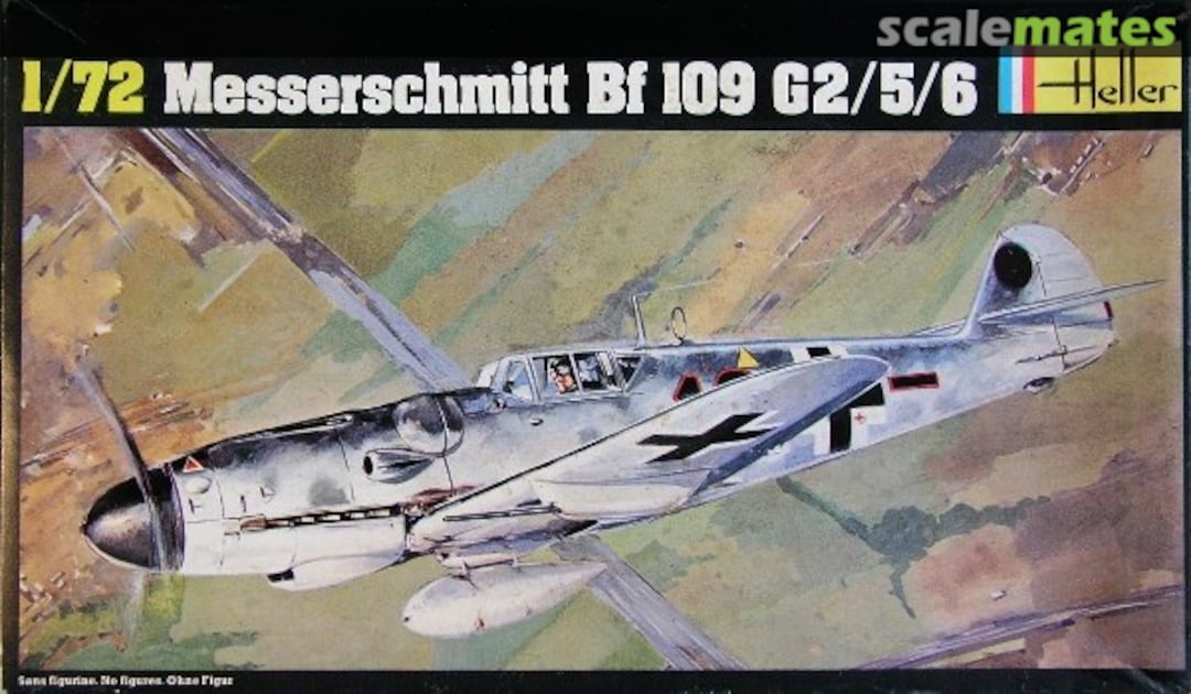 Boxart Messerschmitt Bf 109 G-2/5/6 230 Heller