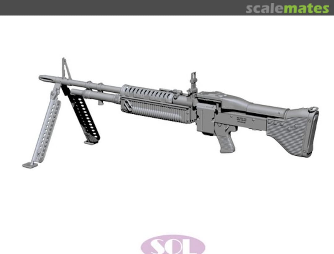 Boxart M60 Machine Gun for M113 MM787 SOL