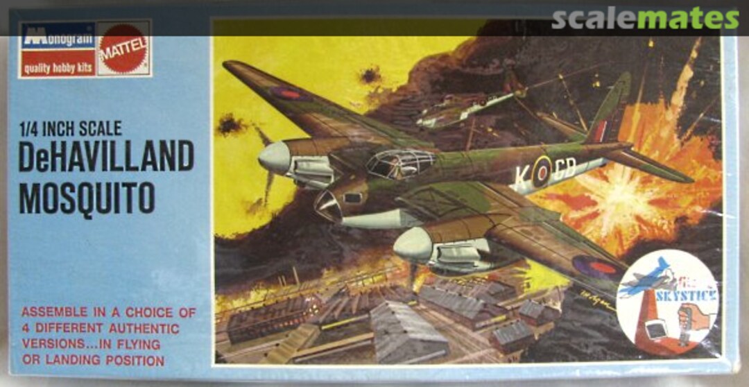 Boxart De HAVILLAND Mosquito 6849 Monogram/Mattel