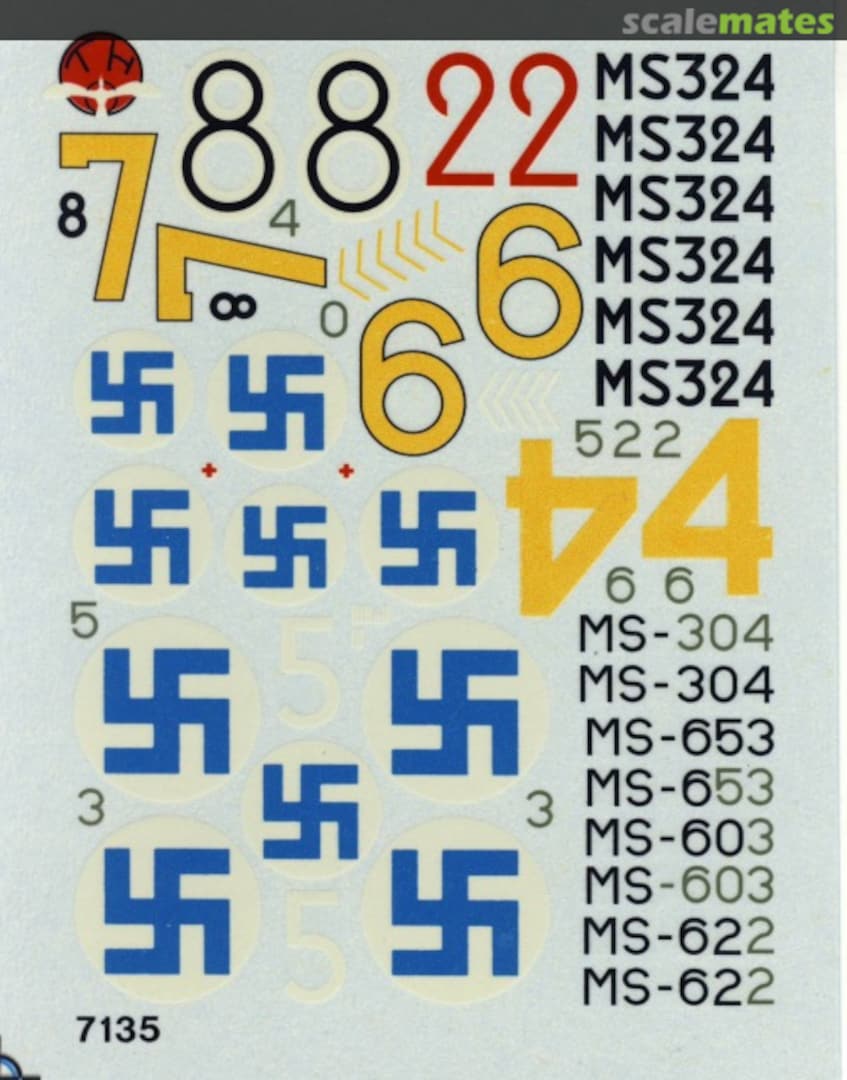 Boxart Finland: M.S.406C 1940-44 7135 Tally Ho! (Canada)