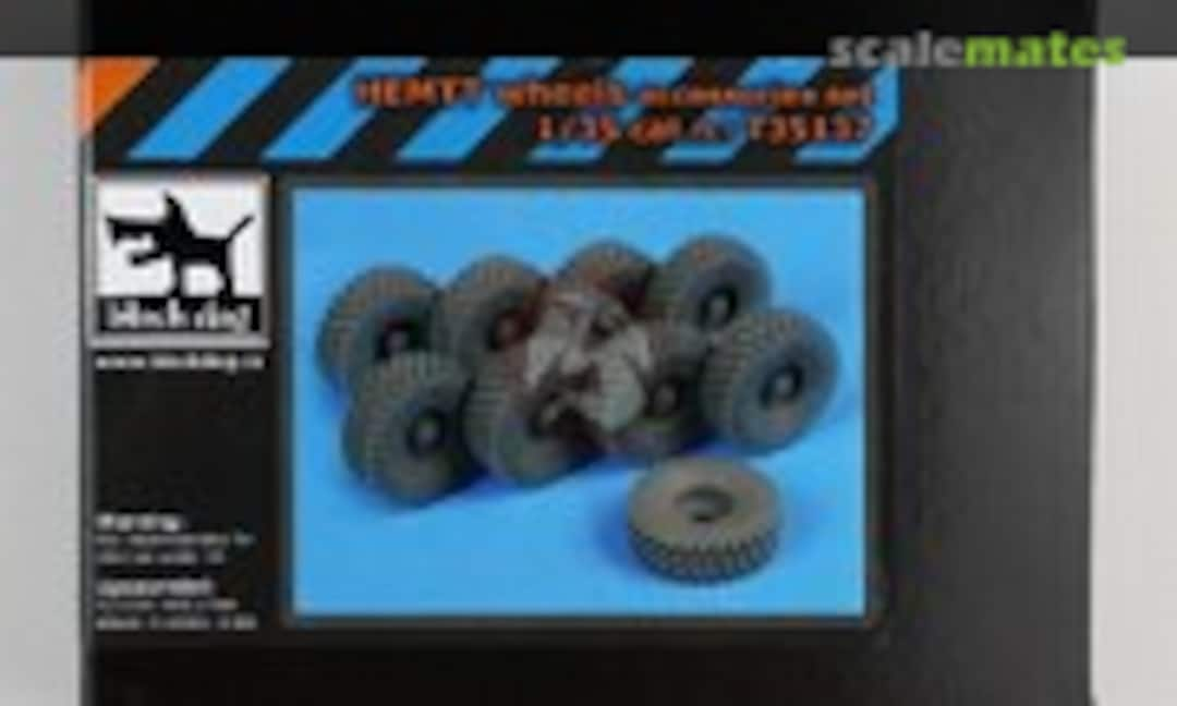 1:35 Hemtt wheels (Black Dog T35137)