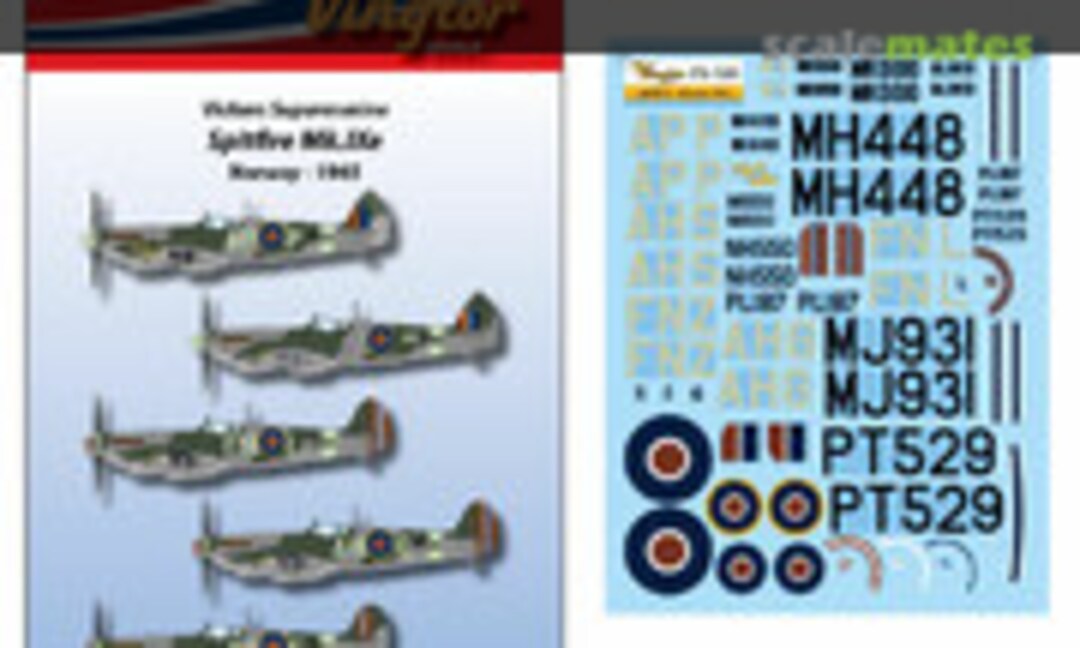 1:72 Spitfire Mk.IXe (Vingtor Decals 72-120)