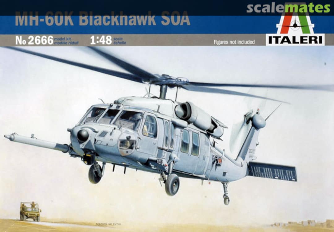 Boxart MH-60K Blackhawk SOA 2666 Italeri