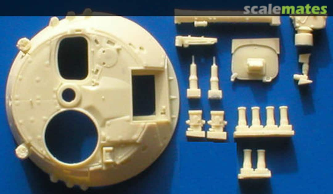 Boxart BMP-2 Turret Early Type Model 2012 with Antineutron Layer & 2 Antennas 320 SP Designs