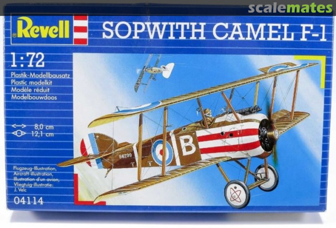 Boxart Sopwith F-1 Camel 04114 Revell