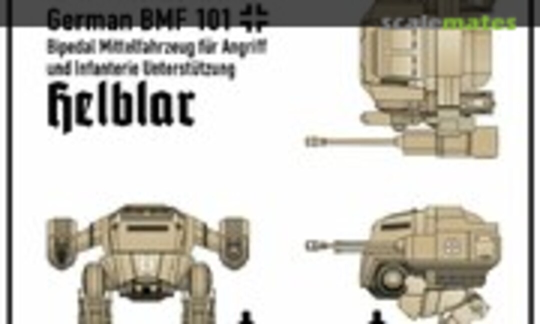 1:35 Fist of War series German BMF 101 Helblar (Modelcollect UA35002)