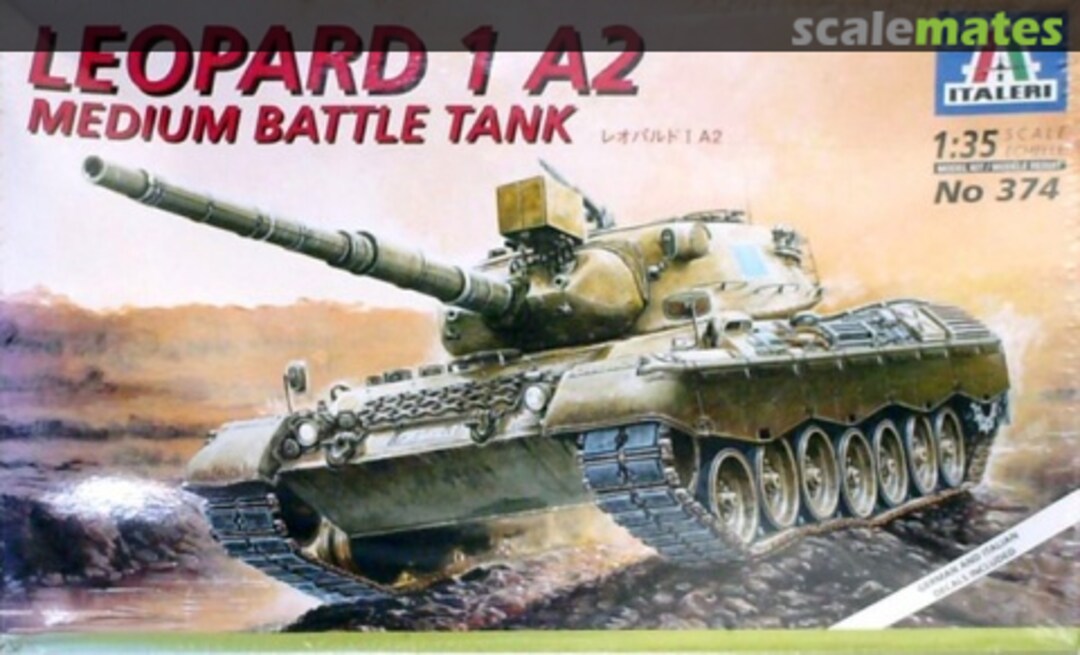 Boxart Leopard 1 A2 374 Italeri