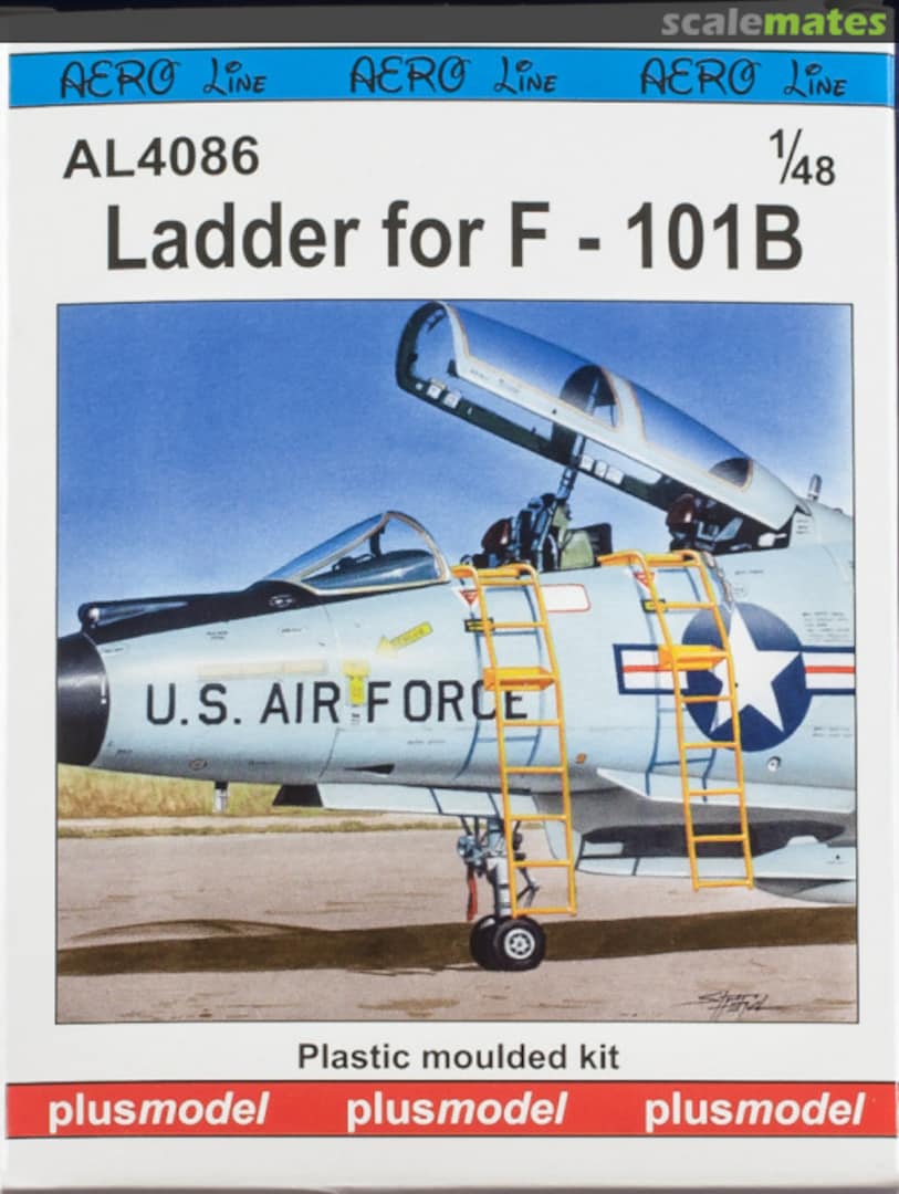 Boxart Ladder for F-101B Voodoo AL4086 PlusModel