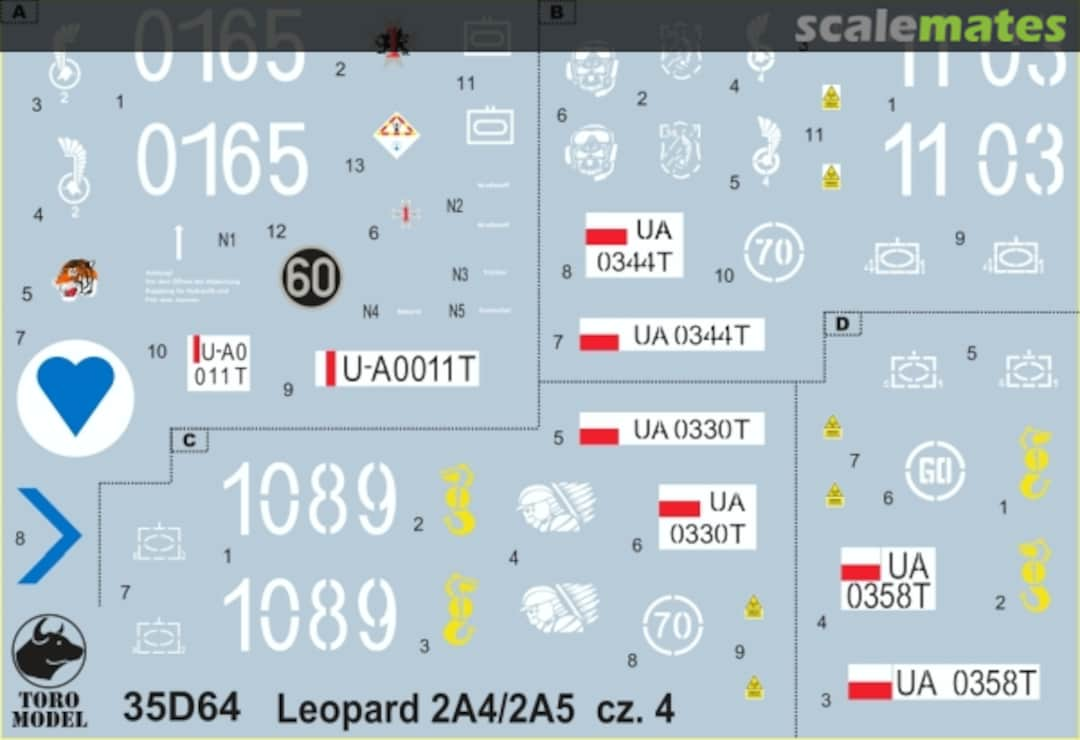 Boxart Leopard 2A4/2A5 35D64 ToRo Model