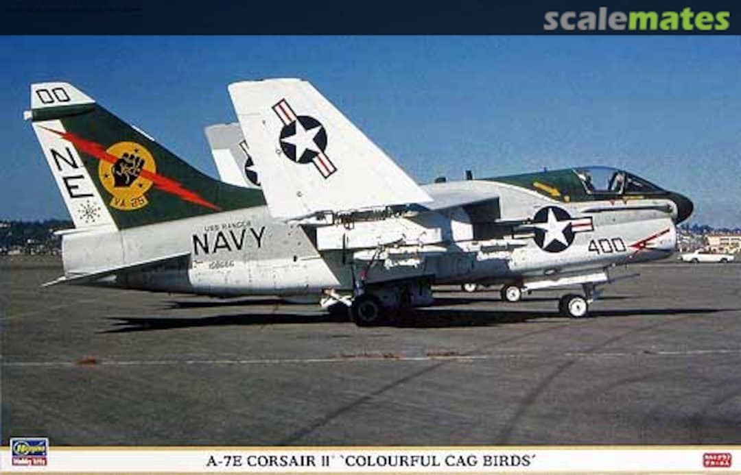 Boxart A-7E Corsair II `Colorful CAG Birds´ 09770 Hasegawa