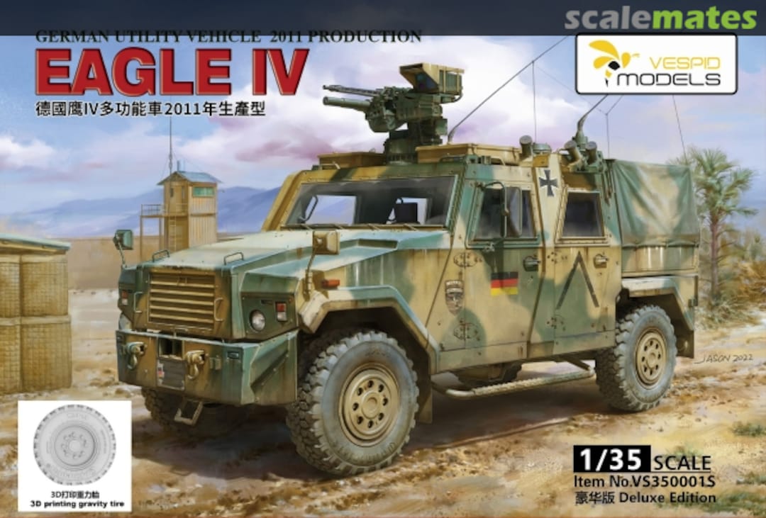 Boxart Eagle IV VS350001S Vespid Models