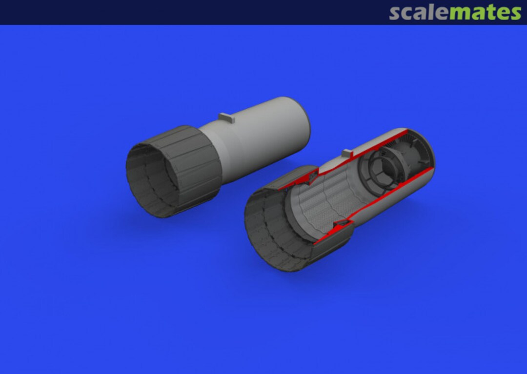 Boxart F-4E Exhaust Nozzles 648908 Eduard