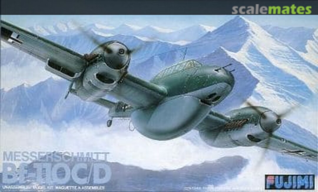 Boxart Messerschmitt Bf-110C/D 30009 Fujimi