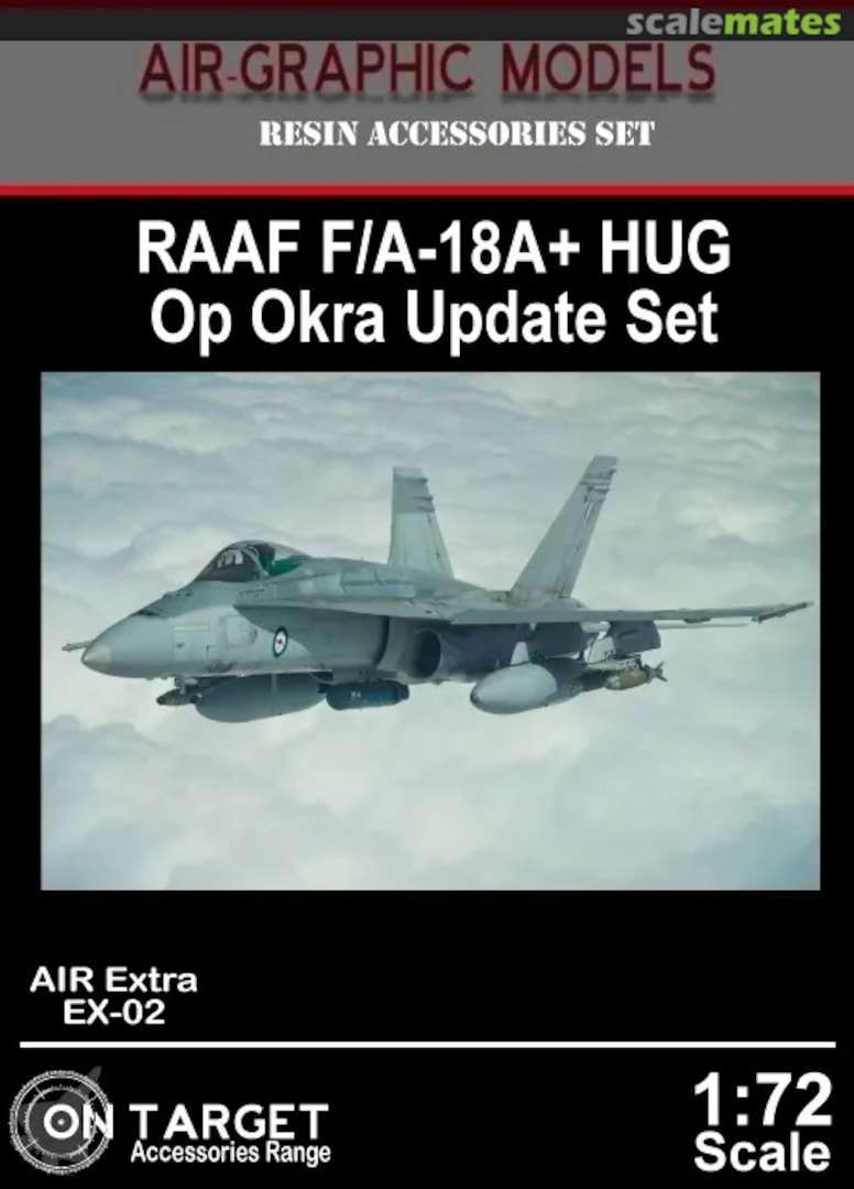 Boxart RAAF F/A-18A+ HUG EX-02 Air-Graphic Models