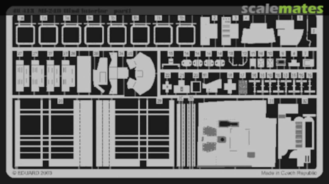 Boxart Mi-24D Hind interior 48413 Eduard