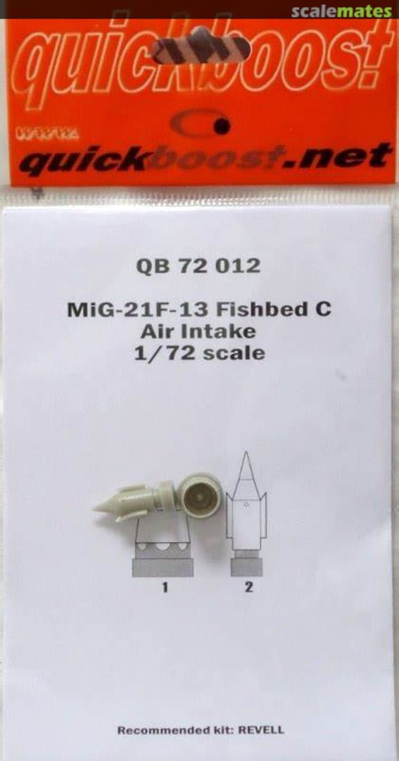 Boxart MiG-21F-13 Fishbed-C - Air Intake QB 72 012 Quickboost