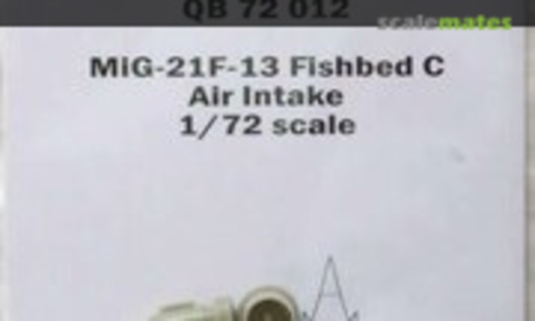 1:72 MiG-21F-13 Fishbed-C - Air Intake (Quickboost QB 72 012)