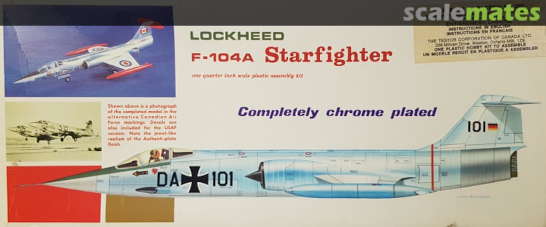 Boxart Lockheed F-104A Starfighter 203-200 Hawk