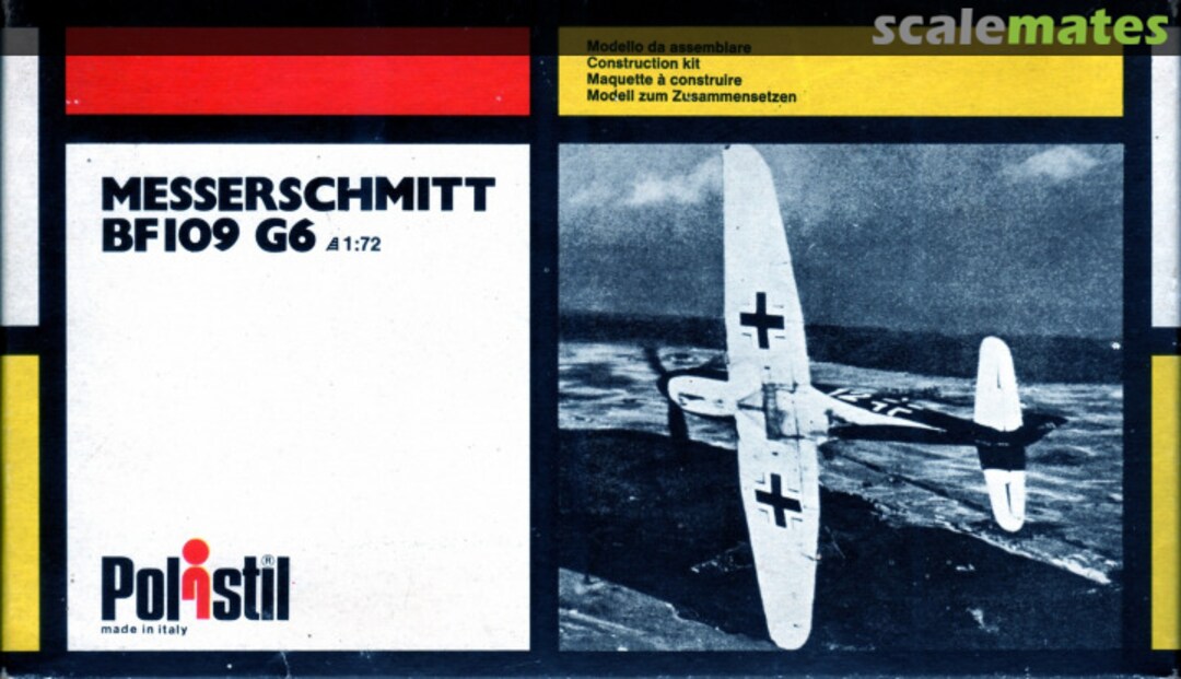 Boxart Messerschmitt Bf 109 G6 KA3 Polistil