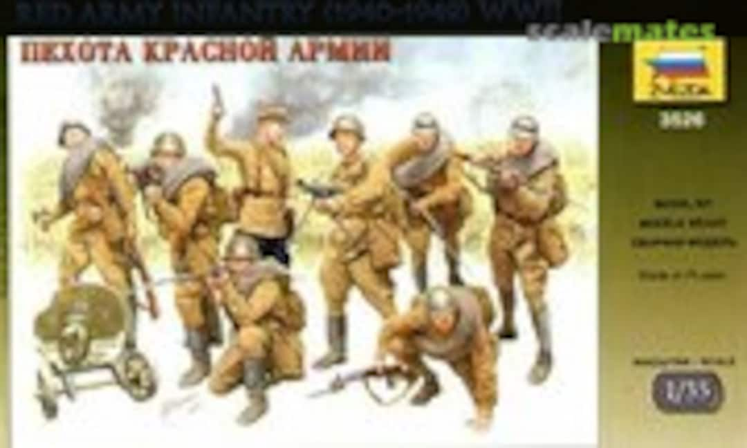 1:35 Red Army Infantry (Zvezda 3526)