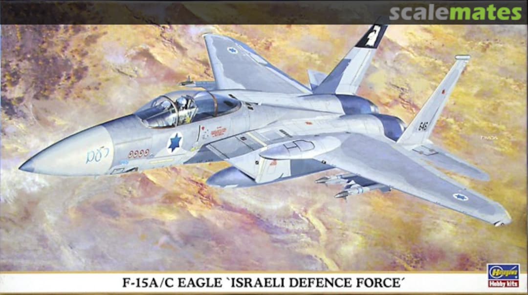 Boxart F-15A/C Eagle `Israeli Defence Force´ 00624 Hasegawa