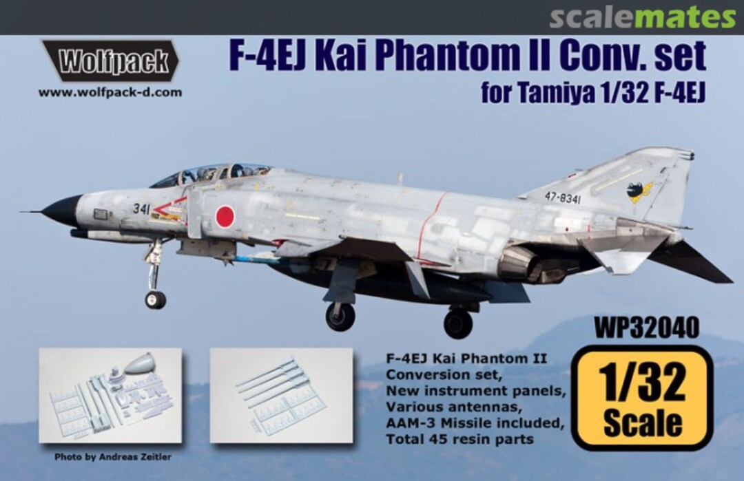 Boxart F-4EJ Kai JASDF 'Phantom II' Update Set WP32040 Wolfpack