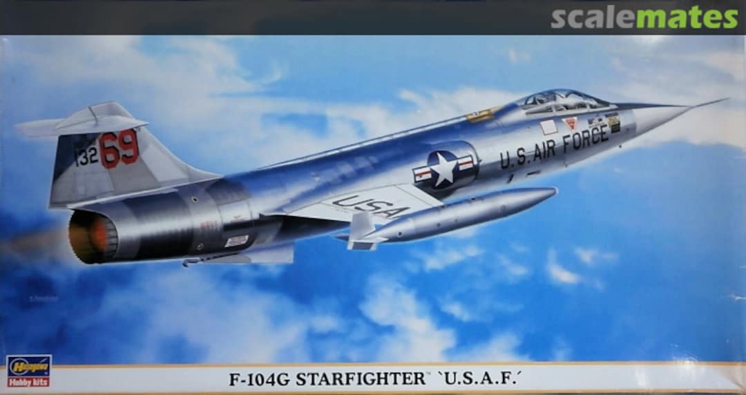 Boxart F-104G Starfighter 'U.S.A.F.' 09674 Hasegawa