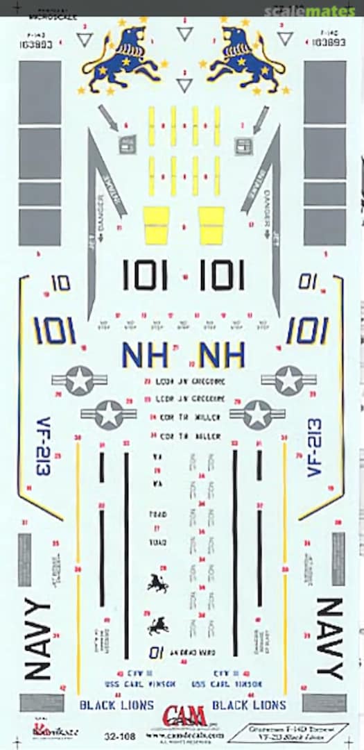 Boxart F-14D Tomcat 32-108 CAM