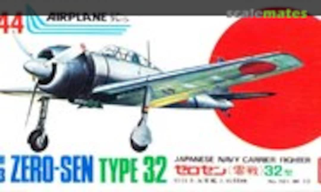 1:144 Mitsubishi A6M3 Zero-Sen Type 32 (Ikko 701)