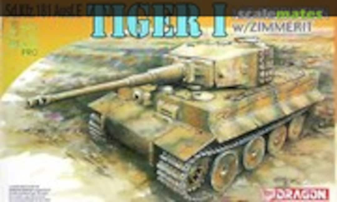 1:72 Tiger I mid production w/Zimmerit (Dragon 7251)