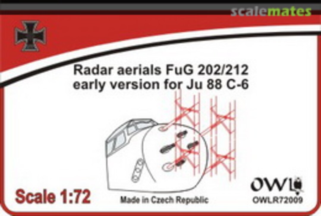 Boxart Radar aerials FuG 202/212 early version R72009 OWL