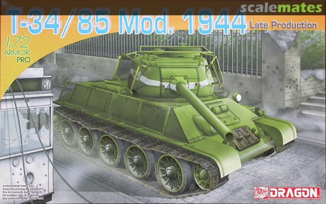 Boxart T-34/85 Mod. 1944 7270 Dragon